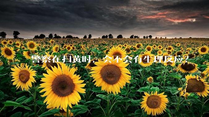 警察在扫黄时，会不会有生理反应？