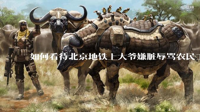 如何看待北京地铁上大爷嫌脏辱骂农民工?